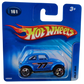 Hot Wheels 2005 - Collector # 161/183 - Baja Bug - Metalflake Blue / #77 / Gray Interior - Short Card '05