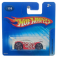 Hot Wheels 2005 - Collector # 174/183 - Mitsubishi Eclipse (Tooned) - White / Flames - PR5 Wheels - International Short '05 Card