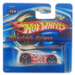Hot Wheels 2005 - Collector # 174/183 - Mitsubishi Eclipse (Tooned) - White / Flames - PR5 Wheels - International Short '06 Card