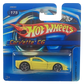 Hot Wheels 2005 - Collector # 175/183 - Corvette C6 - Yellow - PR5 Wheels - International Short '06 Card