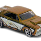Hot Wheels 2005 - Classics Series 1 # 03/25 - 1968 Dodge Dart - Spectraflame Gold - 5 Spokes on Good Year Tires - Metal/Metal - Special Paint - Limited Edition