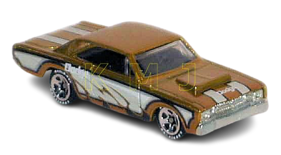 Hot Wheels 2005 - Classics Series 1 # 03/25 - 1968 Dodge Dart - Spectraflame Gold - 5 Spokes on Good Year Tires - Metal/Metal - Special Paint - Limited Edition