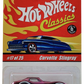Hot Wheels 2005 - Classics Series 1 # 17/25 - Corvette Stingray - Spectraflame Purple - Clear Interior - 5 Spokes on Good Year - Metal/Metal - Special Paint - Limited Edition