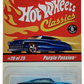 Hot Wheels 2005 - Premium / Classics Series 1 # 20/25 - Purple Passion - Spectraflame Ice Blue / Yellow Scallops - Red Line 5 Spoke - Special Paint - Limited Edition