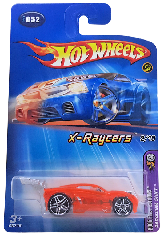 Hot Wheels 2005 - Collector # 052/183 - First Editions 2/10 - Paradigm Shift - PR5 Wheels - USA '05 Card