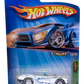Hot Wheels 2005 - Collector # 123/183 - Treasure Hunts 03/12 - 1958 Corvette - White with Flames - Real Riders - USA Card