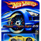 Hot Wheels 2006 - Collector # 052/223 - Drift Kings 2/5 - "'Tooned" Toyota Supra - Yellow / Black Hood - USA Card