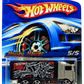 Hot Wheels 2006 - Collector # 075/223 - Tag Rides 5/5 - Hiway Hauler - Silver Metalflake Cab / Black Cargo Box with Graphics - PR5 Wheels - USA Card