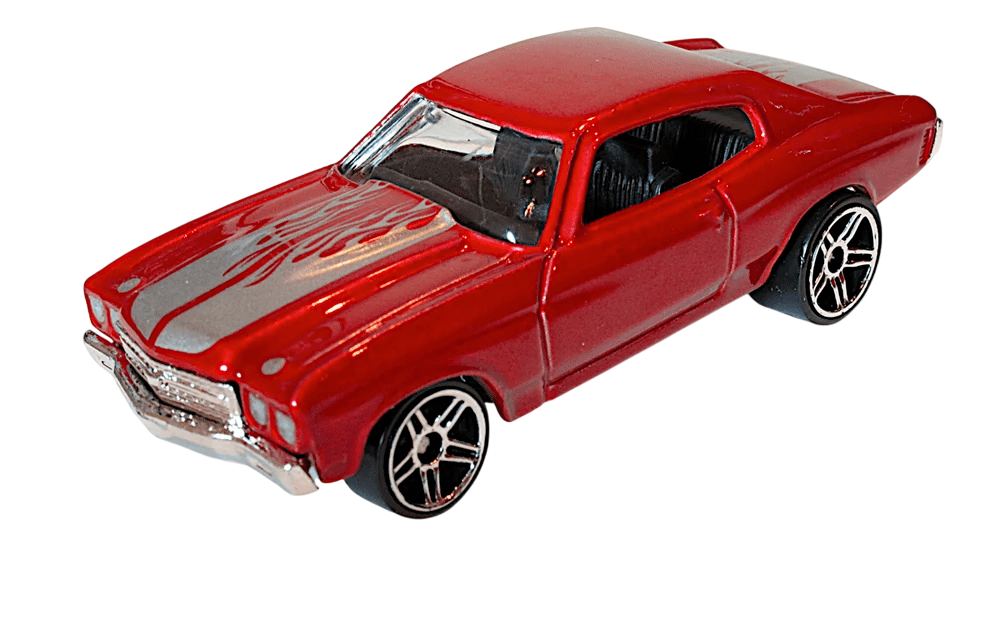 Hot Wheels 2006 - Collector # 086/223 - Motown Metal 01/05 - '70 Chevelle - Metallic Red - PR5 Wheels - USA Card