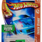 Hot Wheels 2006 - Collector # 121/223 - Track Aces 11/12 - Road Rocket - Red Body - Tinted Canopy - PR5 Wheels - USA 'Instant Win' Card
