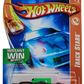 Hot Wheels 2006 - Collector # 121/223 - Track Aces 11/12 - Road Rocket - Red Body - Tinted Canopy - PR5 Wheels / Small Rear Wheels ERROR - USA 'Instant Win' Card
