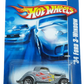 Hot Wheels 2006 - Collector # 190/223 - '34 Ford 3-Window - Gray / Flames - 5 Spokes - USA '07 Card