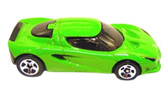 Hot Wheels 2006 - Collector # 192/223 - Lotus Project M250 - Green - 5 Spokes - USA Card