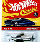 Hot Wheels 2006 - Classics Series 2 # 13/30 - Madd Propz (Airplane) - Spectraflame Olive Green & Chrome - Metal/Metal - Limited Edition
