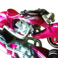 Hot Wheels 2006 - Premium / Classics Series 2 # 27/30 - W-Oozie - Spectraflame Pink - Ghost Flames - MC3 Wheels - Special Paint - Metal/Metal - Limited Edition