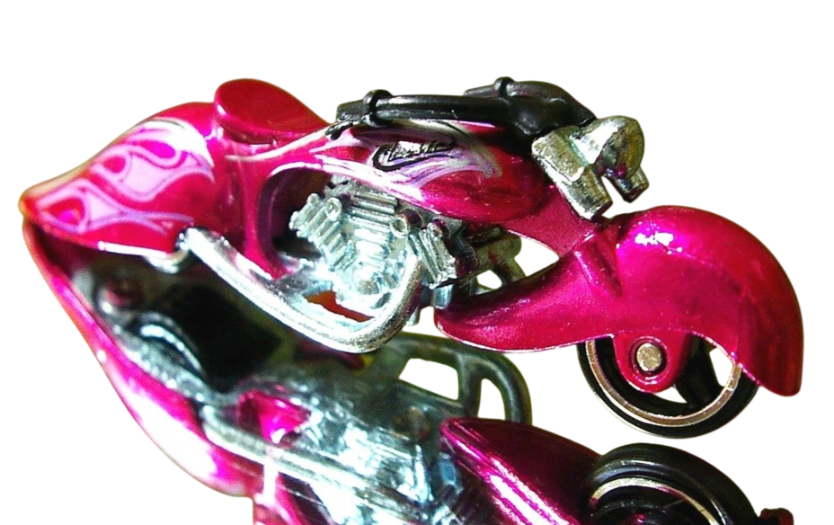 Hot Wheels 2006 - Premium / Classics Series 2 # 27/30 - W-Oozie - Spectraflame Pink - Ghost Flames - MC3 Wheels - Special Paint - Metal/Metal - Limited Edition