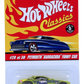 Hot Wheels 2006 - Classics Series 2 # 28/30 - Plymouth Barracuda Funny Car (Snake) - Spectraflame Anti-Freeze - Metal/Metal - 5 Spokes on BF Goodrich Tires - Body Lifts Up