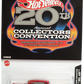 Hot Wheels 2006 - 20th Annual Collectors Convention / Orange County, CA - '55 Chevy Bel Air - Red with Flames - Metal/Metal & Real Riders - Just 3,000 made! - Kar Keeper - MPN K3829