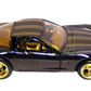 Hot Wheels 2006 - Collector # 048/223 - Treasure Hunts 10/12 - Corvette C6 - Glossy Black - Gold Real Riders - SC