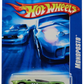 Hot Wheels 2007 - Collector # 091/156 - Hot Wheels Stars - Monoposto - Olive Green Metalflake - Y5 Wheels - International '07 Card