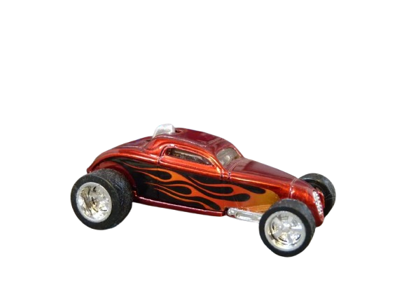 Hot Wheels 2007 - Street Show Series 02/32 - Sooo Fast - Red with Flames - SS5SP Wheels - Walmart Exclusive - Large USA Blister Card