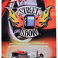 Hot Wheels 2007 - Street Show Series 04/32 - T-Bucket - Black with Flames - SS5SP Wheels - Walmart Exclusive - Large USA Blister Card