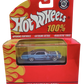 Hot Wheels 2008 - 100% Collectible / 40th Anniversary - '66 Pontiac GTO - Steel Blue / Flames - Rubber Tires - Opening Hood - Extreme Detail - Acrylic Display Box
