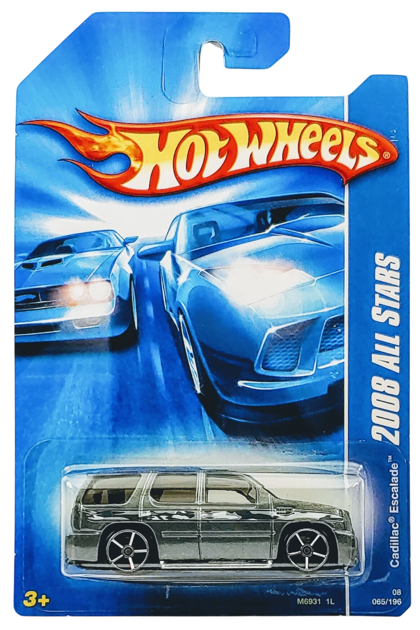 Hot Wheels 2008 - Collector # 065/196 - All Stars - Cadillac Escalade - Metallic Gray - OH5SP - USA Card