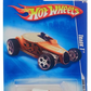 Hot Wheels 2008 - Collector # 067/196 - All Stars 27/36 - Track T - Bronze with Flames - 5 Dot Wheels - USA Card