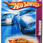 Hot Wheels 2008 - Collector # 130/172 - Volkswagen 2/4 - Volkswagen New Beetle Cup - Orange / # 3 - White 10 Spokes - International 40th Card