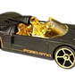 Hot Wheels 2008 - Collector # 141/172 - Ford Racing # 1/4 - Ford GTX1 - Matte Black - Gold OH5SP - International Short Card