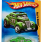 Hot Wheels 2008 - Collector # 025/172 - First Editions 25/40 - Pass'n Gasser - Green - International Long Card