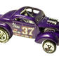 Hot Wheels 2008 - Collector # 025/172 - First Editions 25/40 - Pass'n Gasser - Purple - International 40th Card