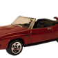 Hot Wheels 2008 - Collector # 029/172 - First Editions 29/40 - '70 Pontiac GTO (Convertible) - Red Metalflake - 5 Spoke Wheels - International 40th Card