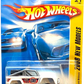 Hot Wheels 2008 - Collector # 021/196 - New Models 21/40 - Custom Ford Bronco - White / #08 - OR5Sp Wheels - USA Card