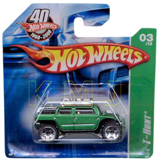 Hot Wheels 2008 - Collector # 163/172 - Treasure Hunts 03/12 - Rockster - Green - 40th / SC