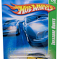 Hot Wheels 2008 - Collector # 166/196 - Treasure Hunts 6/12 - Qombee - Gold with Black Roof & Flames - PR5 Wheels - USA Card