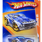 Hot Wheels 2009 - Collector # 062/166 - Track Stars 08/12 - '69 Chevelle - Transparent Blue - International Card