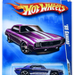 Hot Wheels 2009 - Collector # 077/190 - Muscle Mania 1/10 - '69 Camaro - Purple / Hotchkis - USA Card