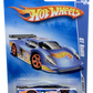 Hot Wheels 2009 - Collector # 075/190 - Hot Wheels Racing 9/10 - GT Racer - Metalflake Blue / #09 - Red Chrome 5 Spokes - USA Card