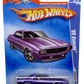 Hot Wheels 2009 - Collector # 077/190 - Muscle Mania 1/10 - '69 Camaro - Purple / Hotchkis - USA 'Battle Force 5' Card
