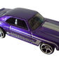 Hot Wheels 2009 - Collector # 077/190 - Muscle Mania 1/10 - '69 Camaro - Purple / Hotchkis - USA 'Battle Force 5' Card