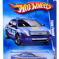 Hot Wheels 2009 - Collector # 109/190 - HW City Works 3/10 - Ford Fusion - Blue / Police - USA Card