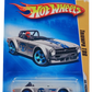 Hot Wheels 2009 - Collector # 033/166 - HW Premiere 33/42 - Triumph TR6 - Metalflake Silver / Blue Stripes / #17 - International Card