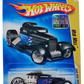 Hot Wheels 2009 - Collector # 012/190 - New Models 12/42 - Mid Mill - Black / Flames - USA Card with Factory Set Sticker