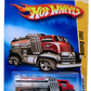 Hot Wheels 2009 - Collector # 014/190 - New Models 14/42 - Fast Gassin - Red Cab / Chrome Tank / Black Fenders - 5 Spoke Wheels - USA Card