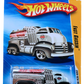 Hot Wheels 2009 - Collector # 014/190 - New Models 14/42 - Fast Gassin - White Cab / Chrome Tank / Black Fenders - 5 Spoke Wheels - USA Card