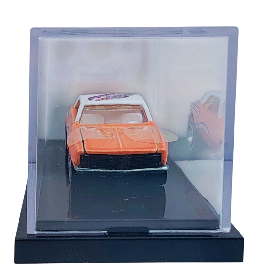 Hot Wheels 2010 - Diecast Space Super Convention - Las Vegas, NV - Liberty Promotions - '67 Camaro - Metalflake Orange / White Roof - Metal/Metal & Real Riders - Opening Hood - Acrylic Display Case - 127 of 300 - Code 3