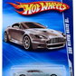 Hot Wheels 2010 - Collector # 124/240 - All Stars 6/10 - '10 Aston Martin DBS - Silver - 10 Spoke Wheels - USA Card