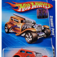 Hot Wheels 2010 - Collector # 145/240 - HW Hot Rods 7/10 - Straight Pipes - Orange / 'The Pipers' South Bay - USA Card with Factory Set Sticker